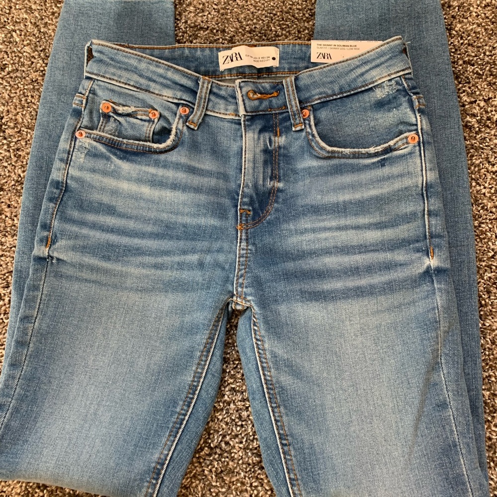 NWT Zara jeans, ‘The Skinny’, US size 2